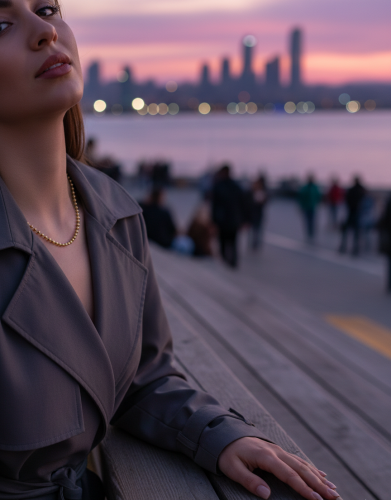 Boncuklu Zincir Kolye