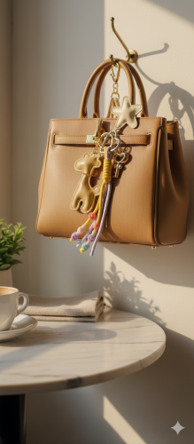 Multi-Charm Keychain (Çok Figürlü Anahtarlık)